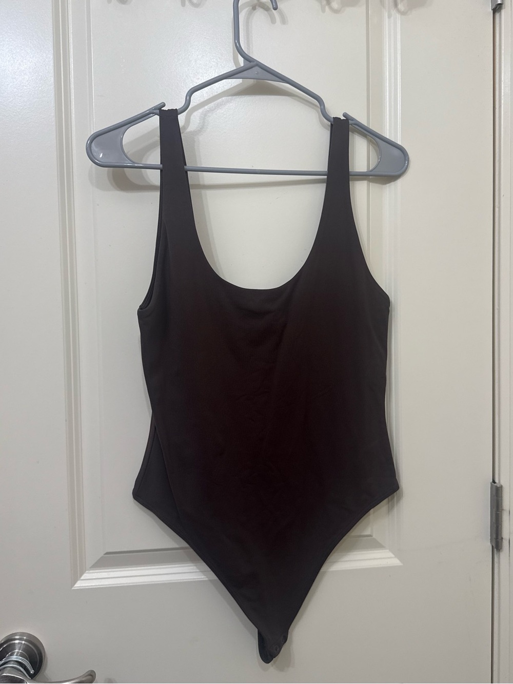 Aritiza Contour Brown Bodysuit